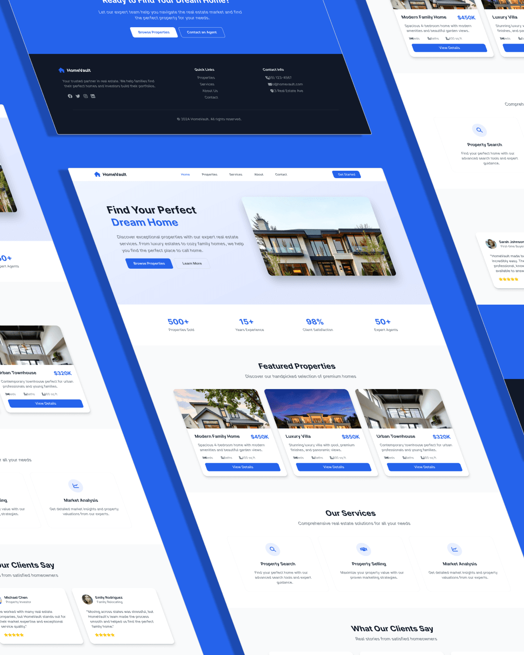 Real Estate Landing Page